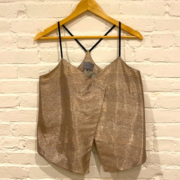 Maiyet Tops - Women’s Top in bronzey gold colorway